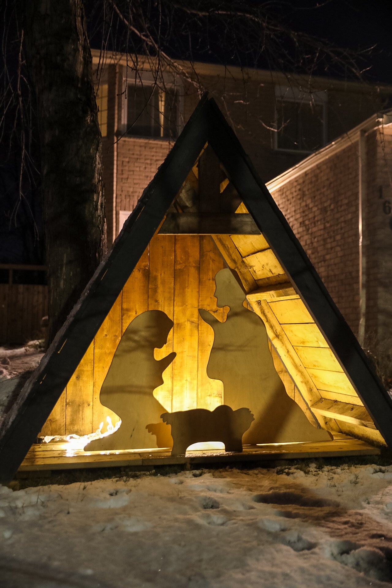 Lawn Size Nativity Scene