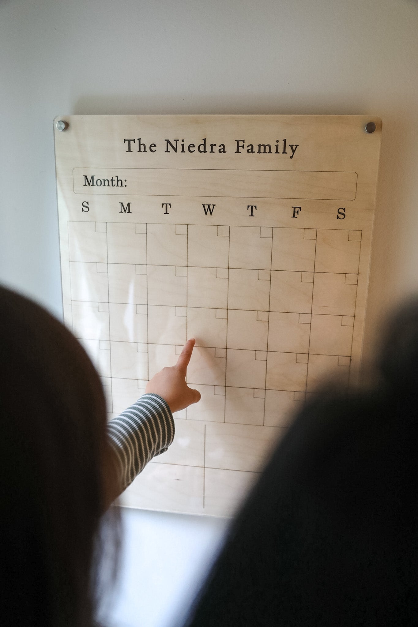 Family Name Wall Calendar