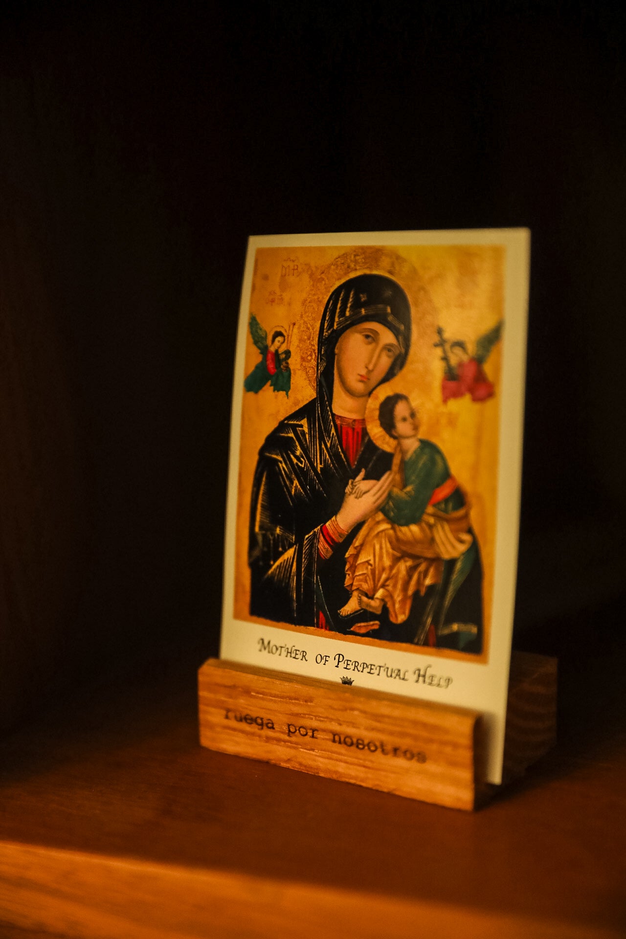 Multilingual Prayer Card Holder