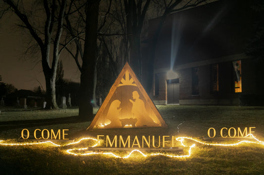 Ready-to-Display Package - The Loreto Outdoor Nativity Scene