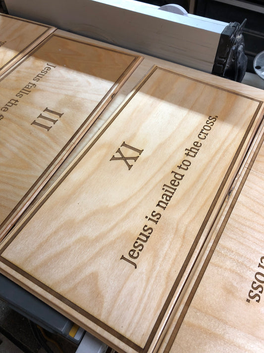 Stations of the Cross Signs