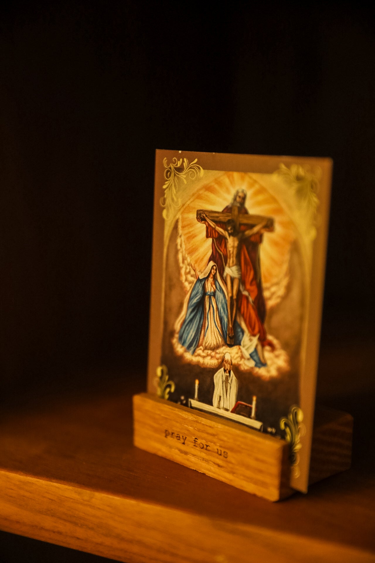 Multilingual Prayer Card Holder