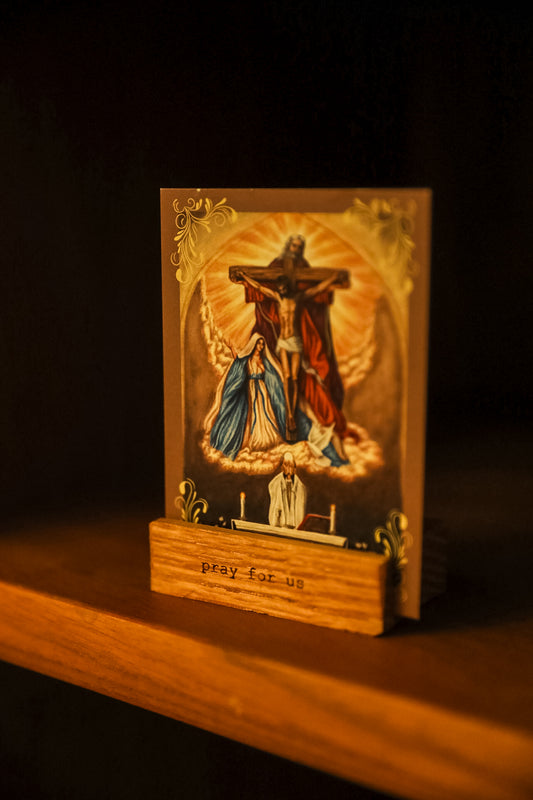Multilingual Prayer Card Holder