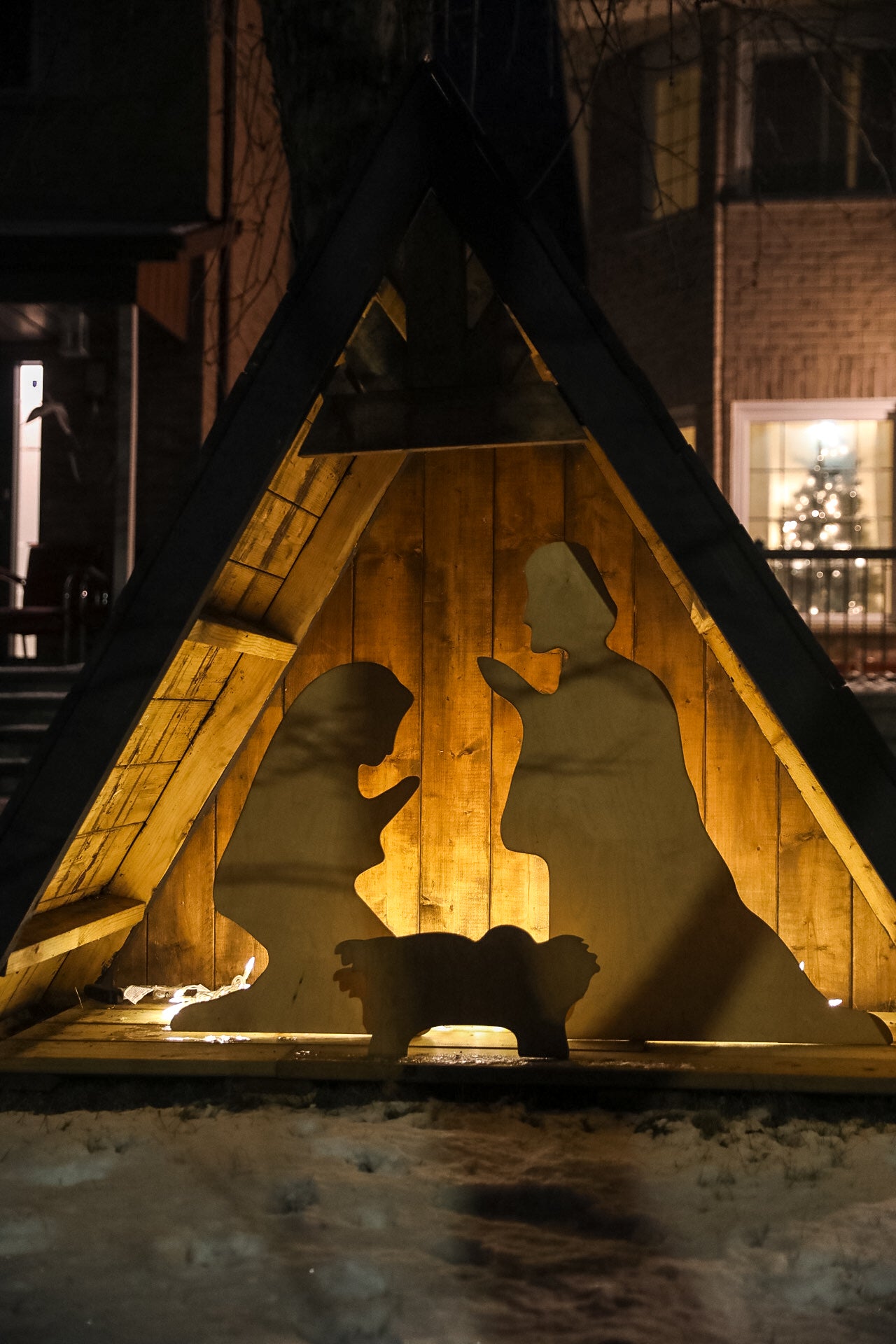 Lawn Size Nativity Scene