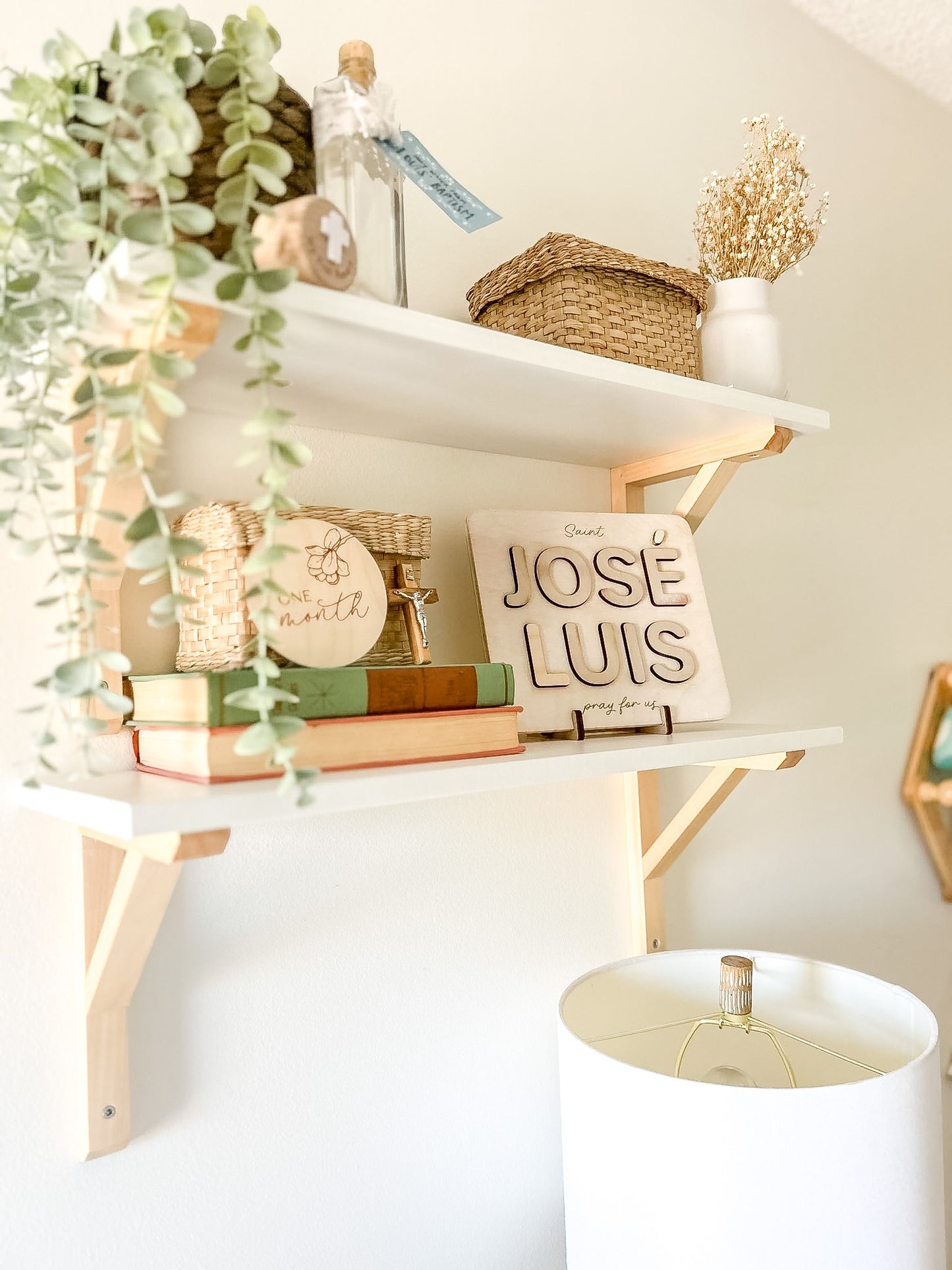 Saint Name Puzzle Sign